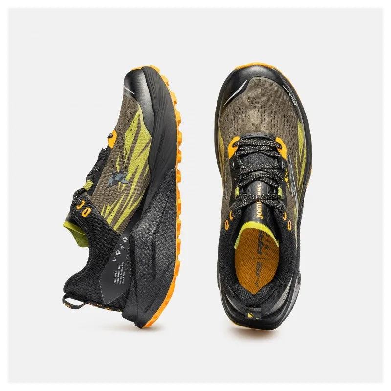 Joma T.Krass 2623 | Zapatillas Trail Running Hombre Negro-Amarillo