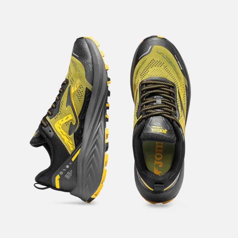 Joma T.Krass 2623 | Zapatillas Trail Running Hombre Negro-Amarillo
