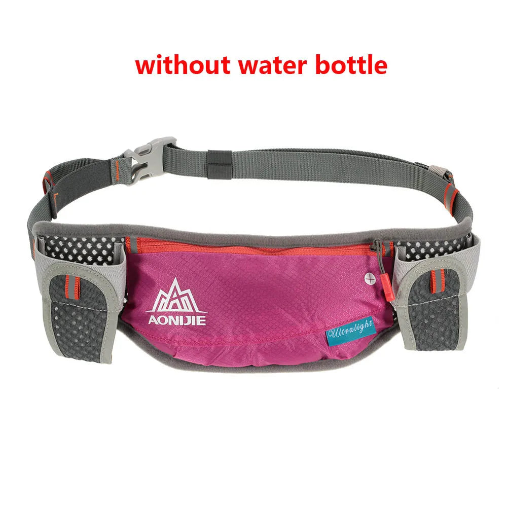 Cinturón de Hidratación AONIJIE | Riñonera Running con 2 Botellas 170ml