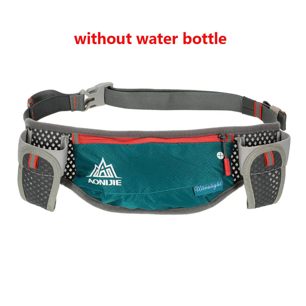 Cinturón de Hidratación AONIJIE | Riñonera Running con 2 Botellas 170ml