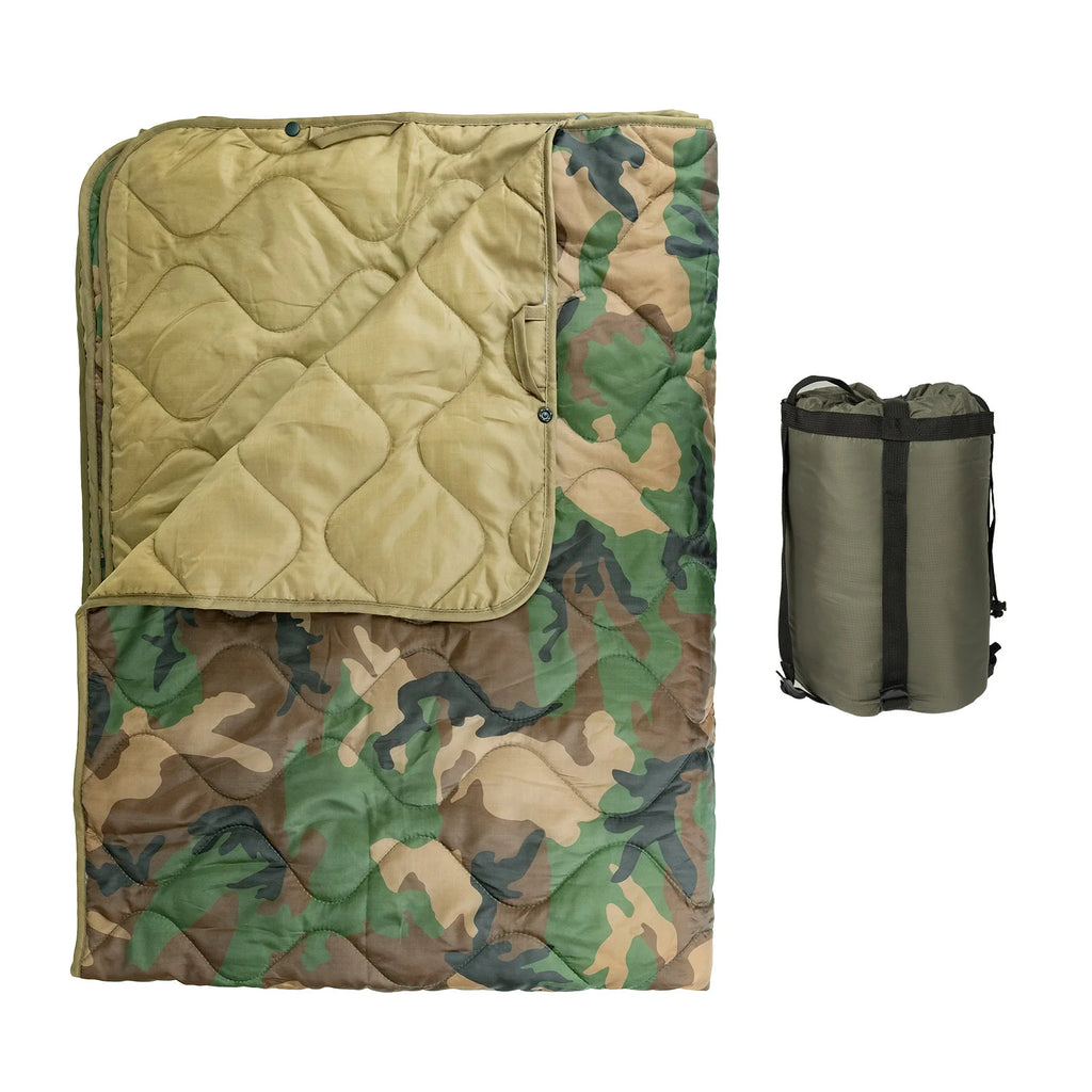Manta Poncho Camping | Capa Impermeable Ultraligera | Saco de Dormir Verano | VERTIKAL RUN
