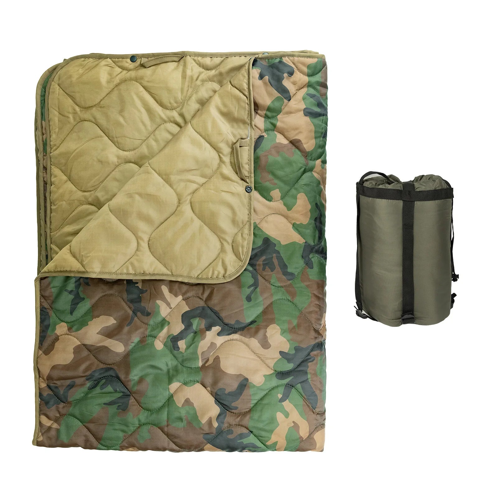 Manta Poncho Camping | Capa Impermeable Ultraligera | Saco de Dormir Verano | VERTIKAL RUN