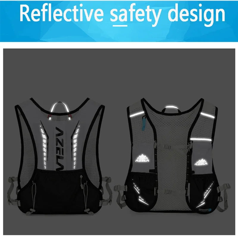 Chaleco de Hidratación Trail Running – Mochila Ultraligera Unisex para Maratón y Montaña