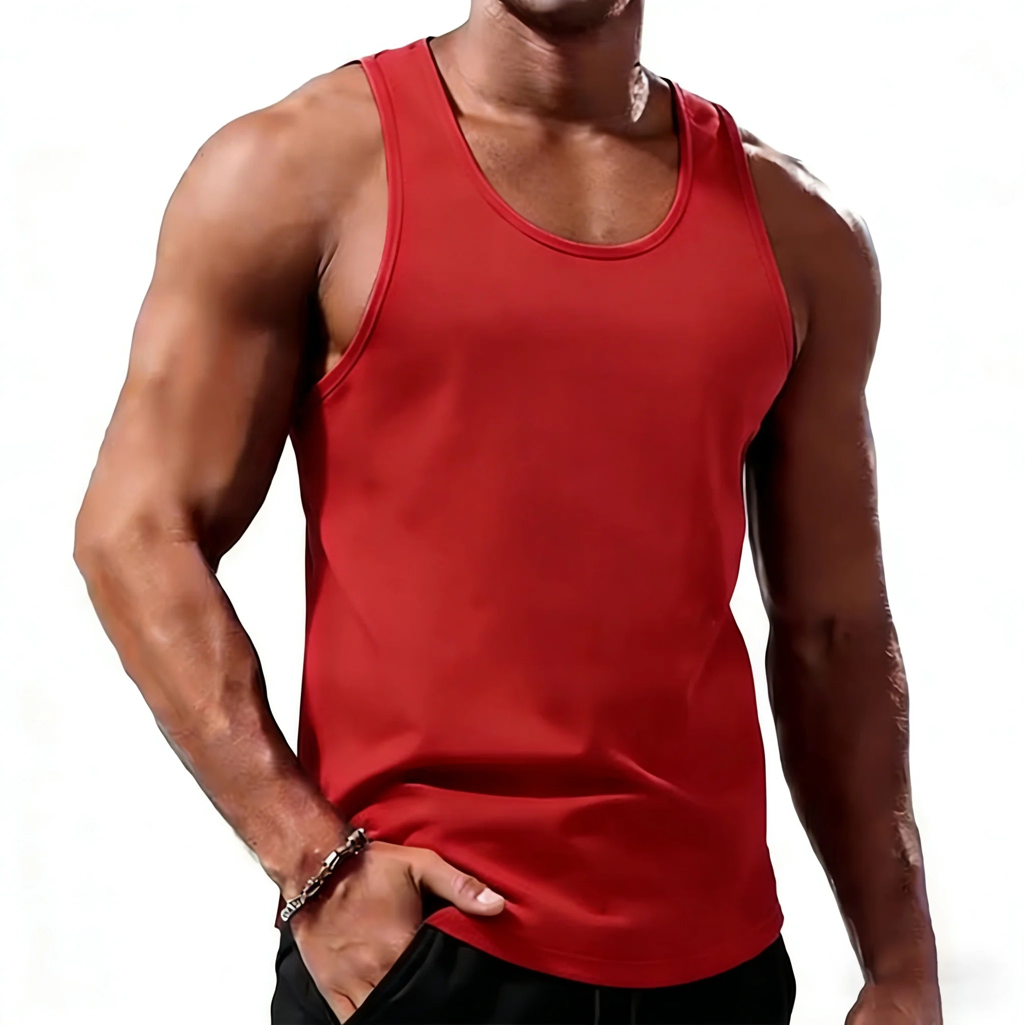Camiseta de Tirantes Fitness Hombre | Gym y Entrenamiento