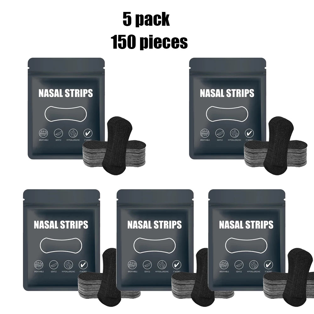 Tiras Nasales Antironquidos VERTIKAL RUN – Respiración Nasal y Sueño Profundo | Pack 30, 90 y 150 uds.