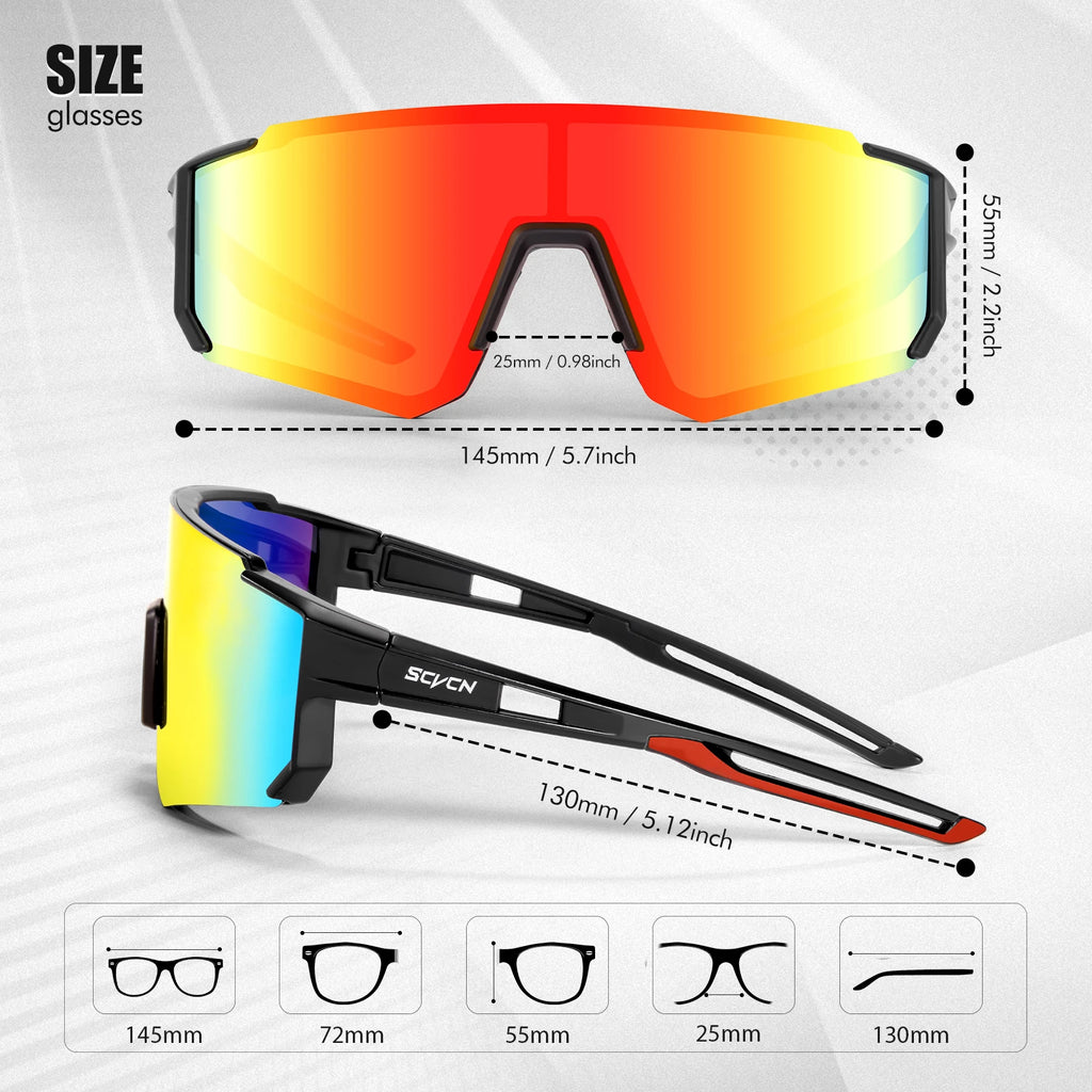 Gafas  SCVCN UV400 VERTIKALRUN | MTB y Carretera