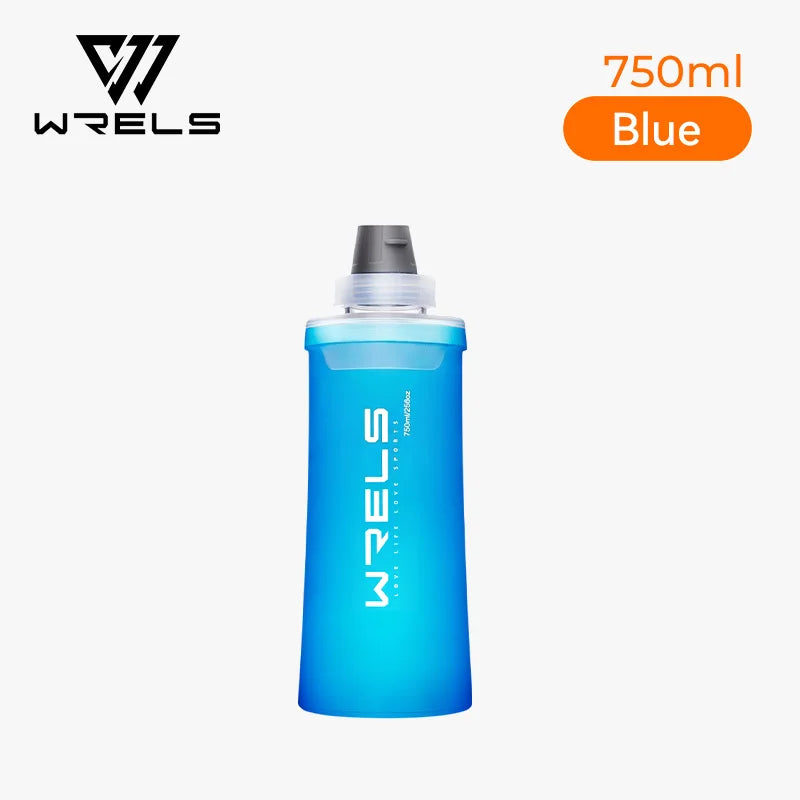 Botella Deportiva Plegable VERTIKALRUN 600–1000 ml con Pajita
