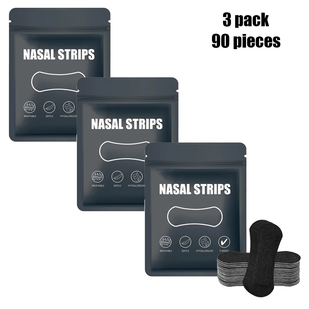 Tiras Nasales Antironquidos VERTIKAL RUN – Respiración Nasal y Sueño Profundo | Pack 30, 90 y 150 uds.