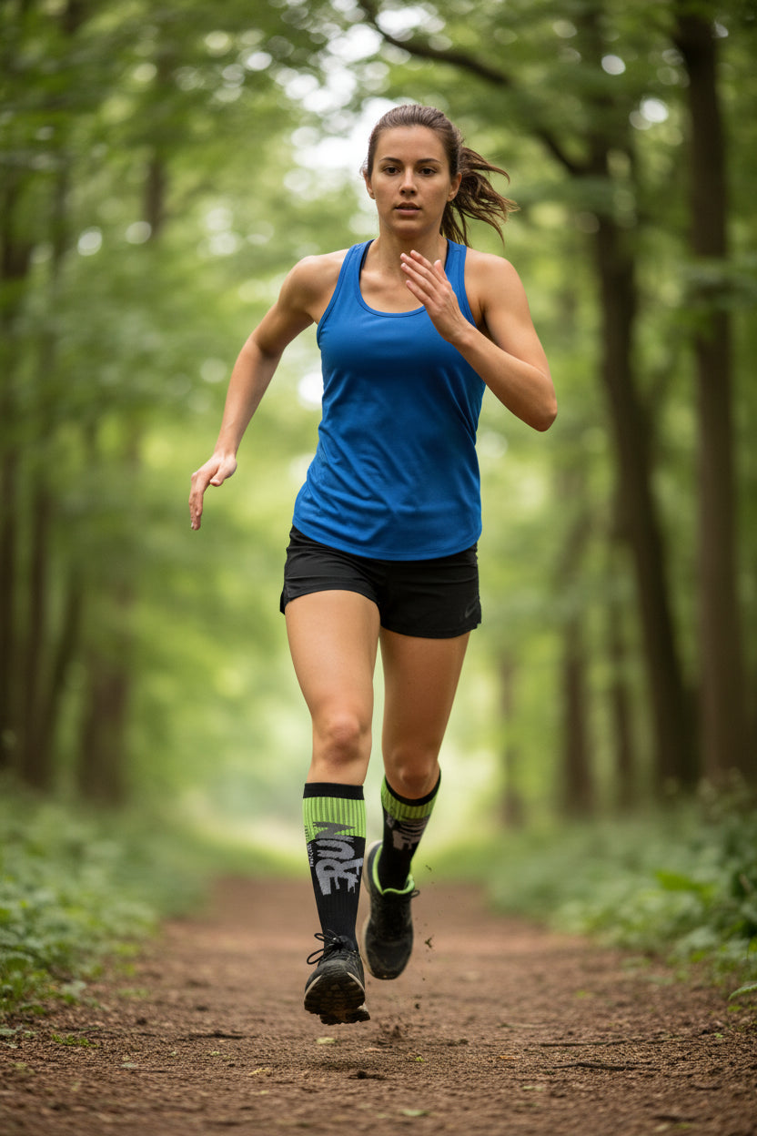 Calcetines Deportivos Hombre con Letras – Pack 5/10 pares | Media Caña