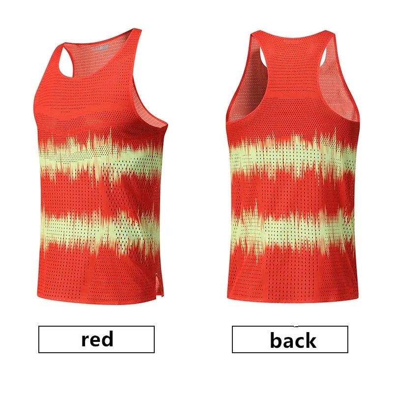 Camiseta Running Hombre Manga Corta | Estampado 3D Transpirable Gym Maratón