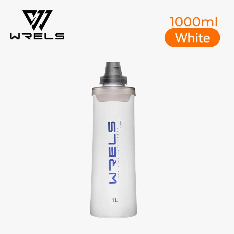 Botella Deportiva Plegable VERTIKALRUN 600–1000 ml con Pajita
