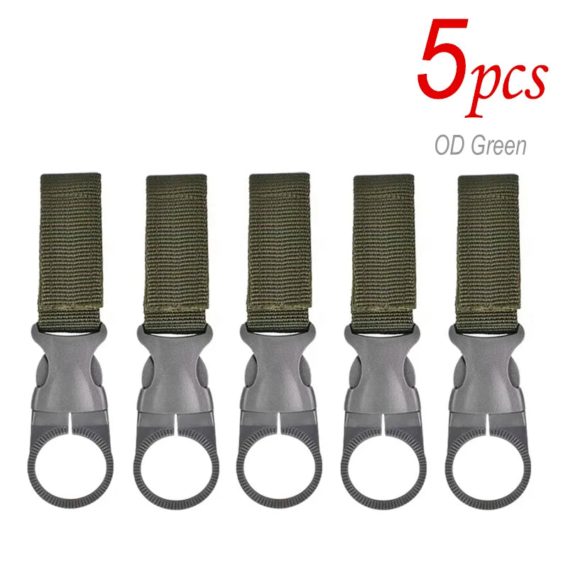 Clip Mosquetón Portabotella para Mochila | Trail Running y Senderismo