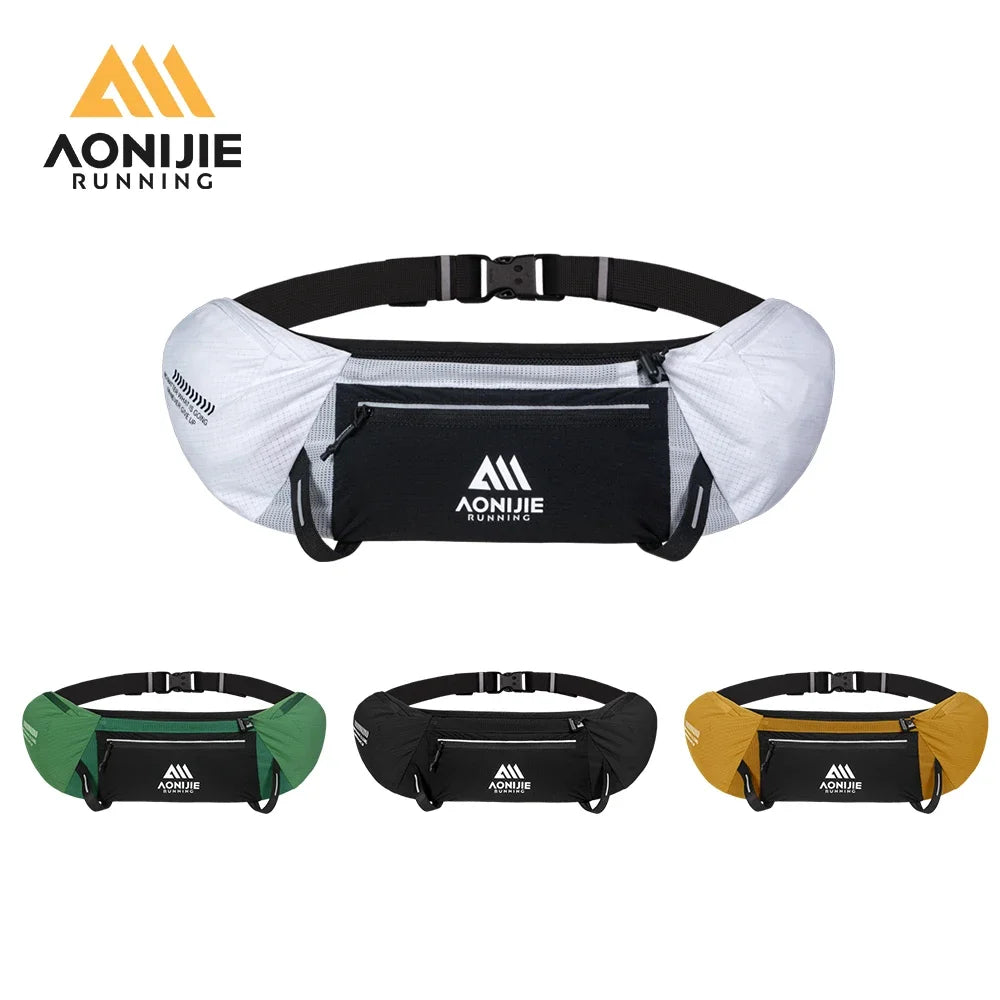 AONIJIE W8138 – Riñonera Hidratación Running Unisex con Botella 500ml | Trail y Maratón