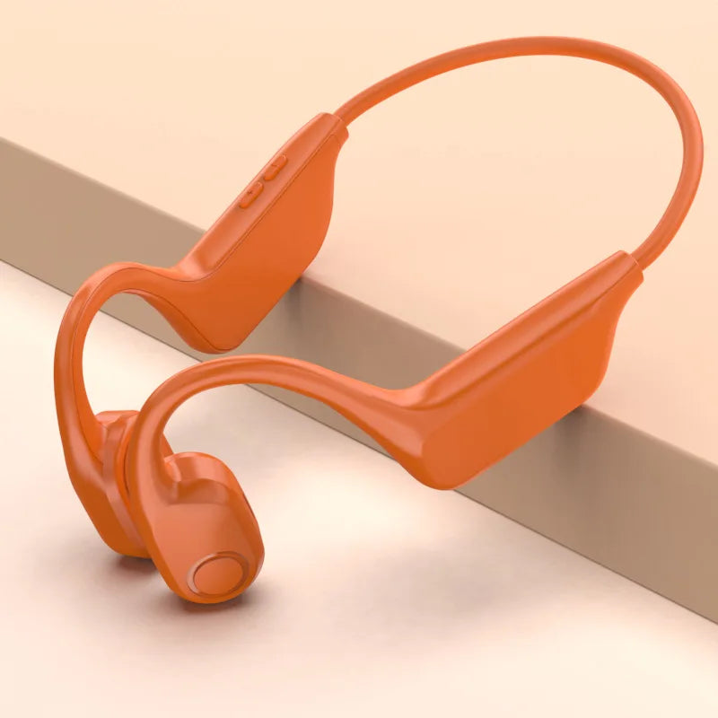 Lenovo Open-Ear Bone Conduction Bluetooth Headphones with Extra-Long Battery Life Perfect for Running, Cycling Swimming  Sports