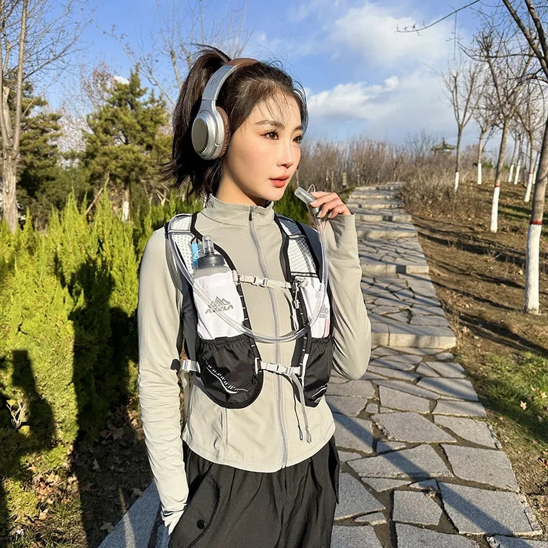 Chaleco de Hidratación Trail Running – Mochila Ultraligera Unisex para Maratón y Montaña