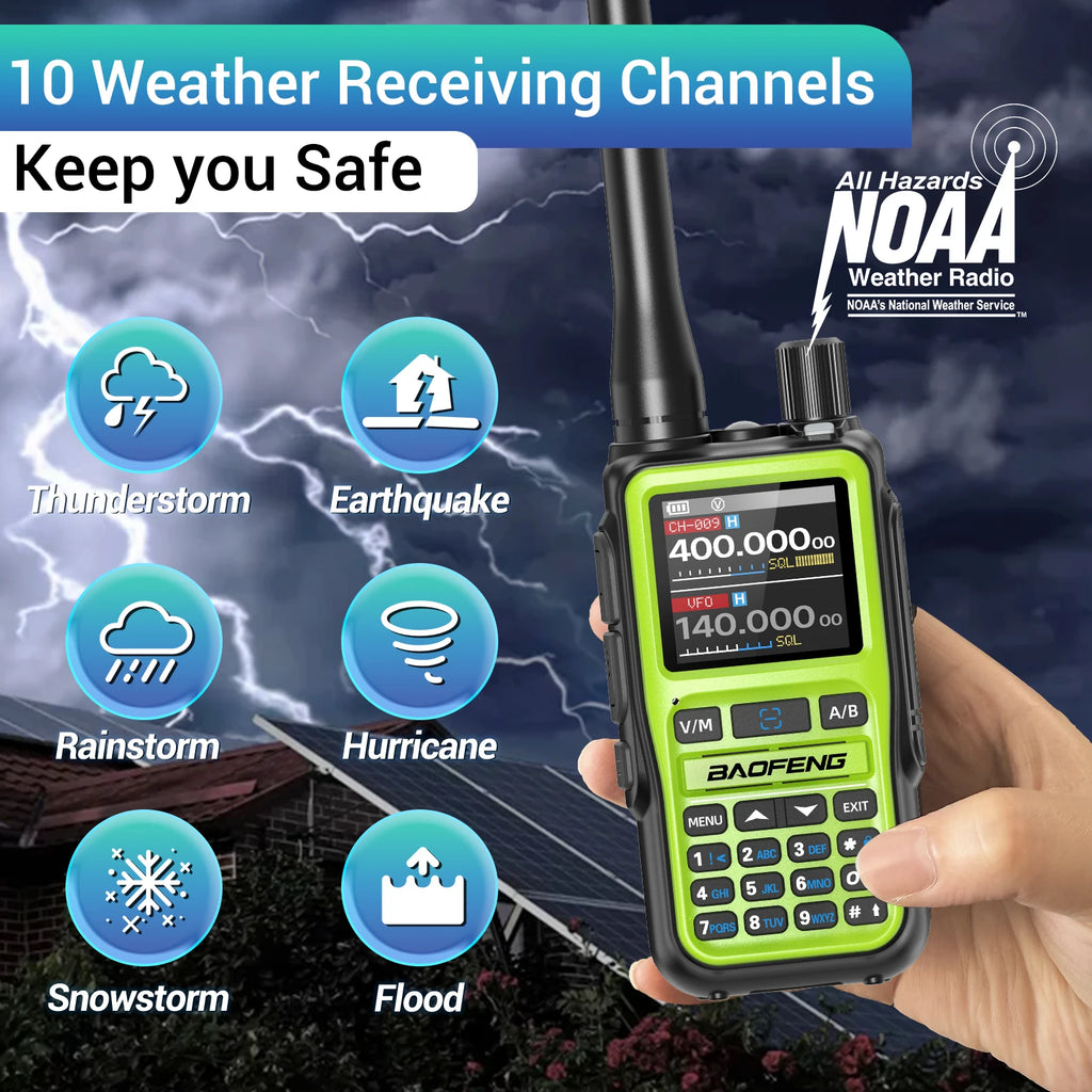 Walkie Talkie BAOFENG UV-5R Mini Bluetooth | Multi-Banda | VERTIKAL RUN