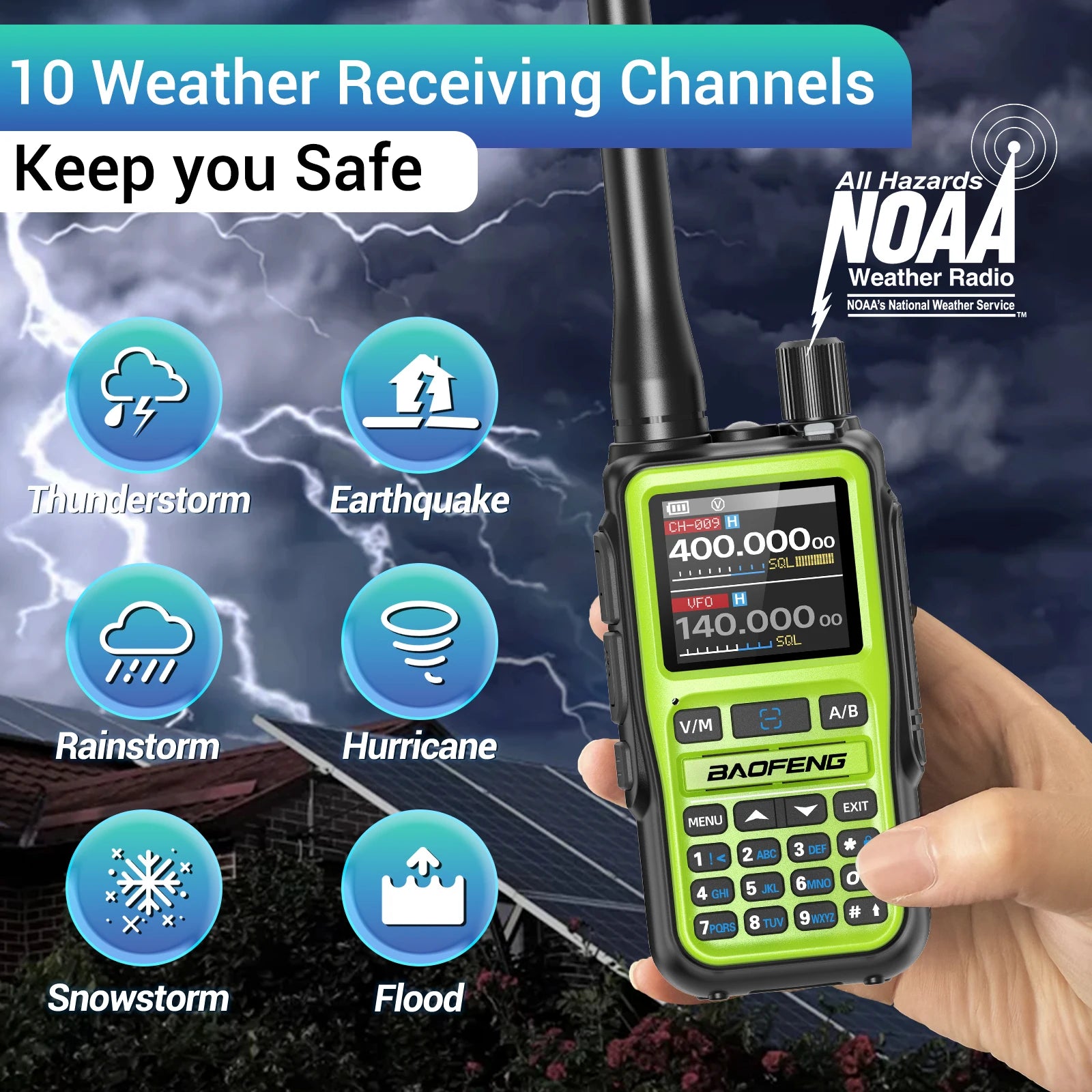 Walkie Talkie BAOFENG UV-5R Mini Bluetooth | Multi-Banda | VERTIKAL RUN