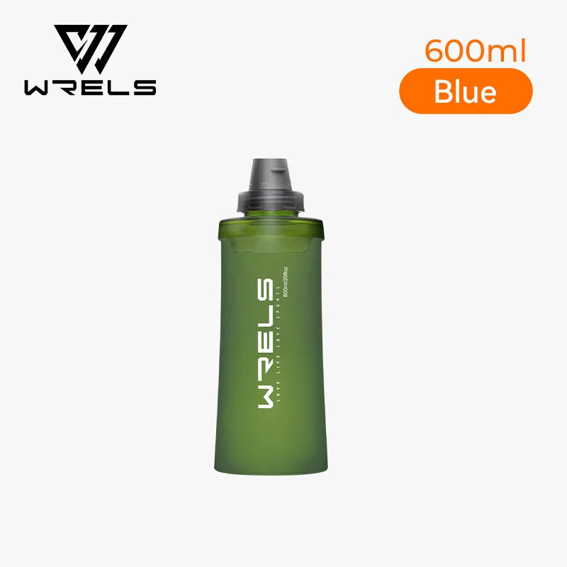 Botella Deportiva Plegable VERTIKALRUN 600–1000 ml con Pajita