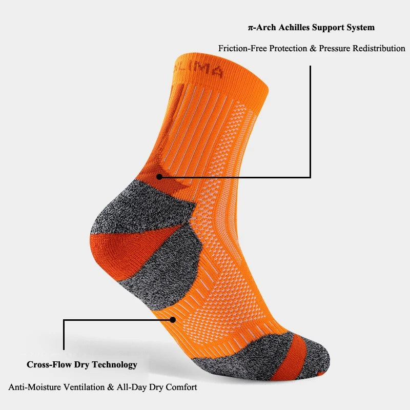 Calcetines Trail Running | Amortiguación y Agarre para Montaña