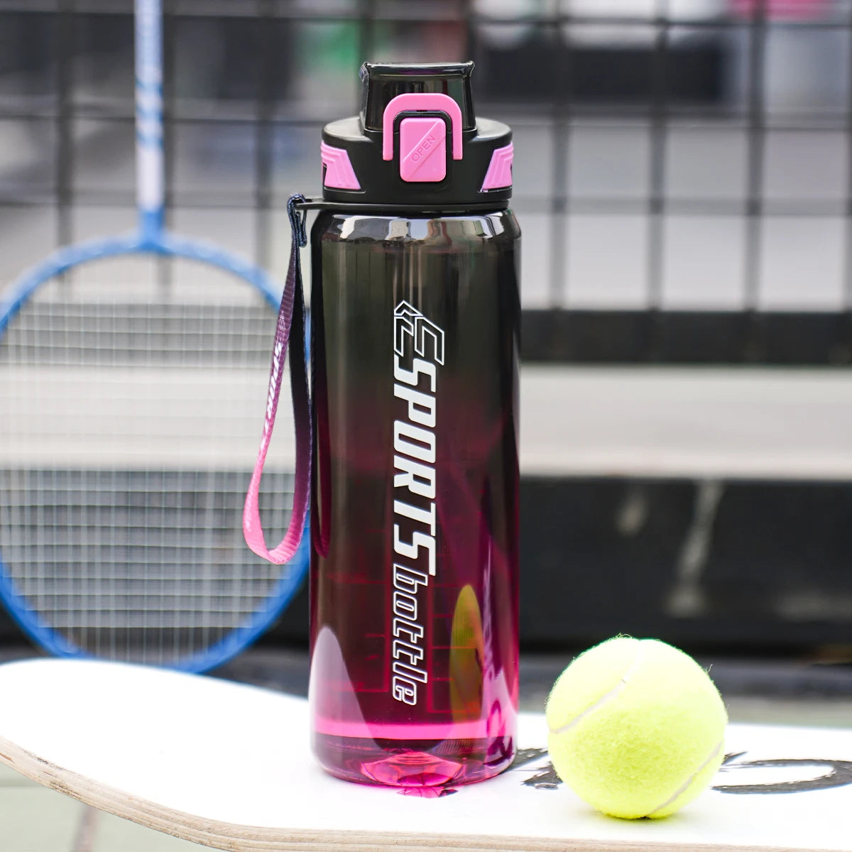 Botella de Agua Deportiva con Pajita — 700ml y 950ml | Sin BPA