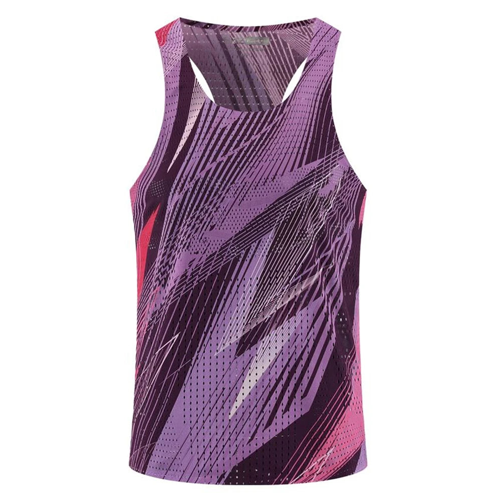 Camiseta Tirantes Running Hombre Ultraligera | Atletismo Gym Maratón Trail