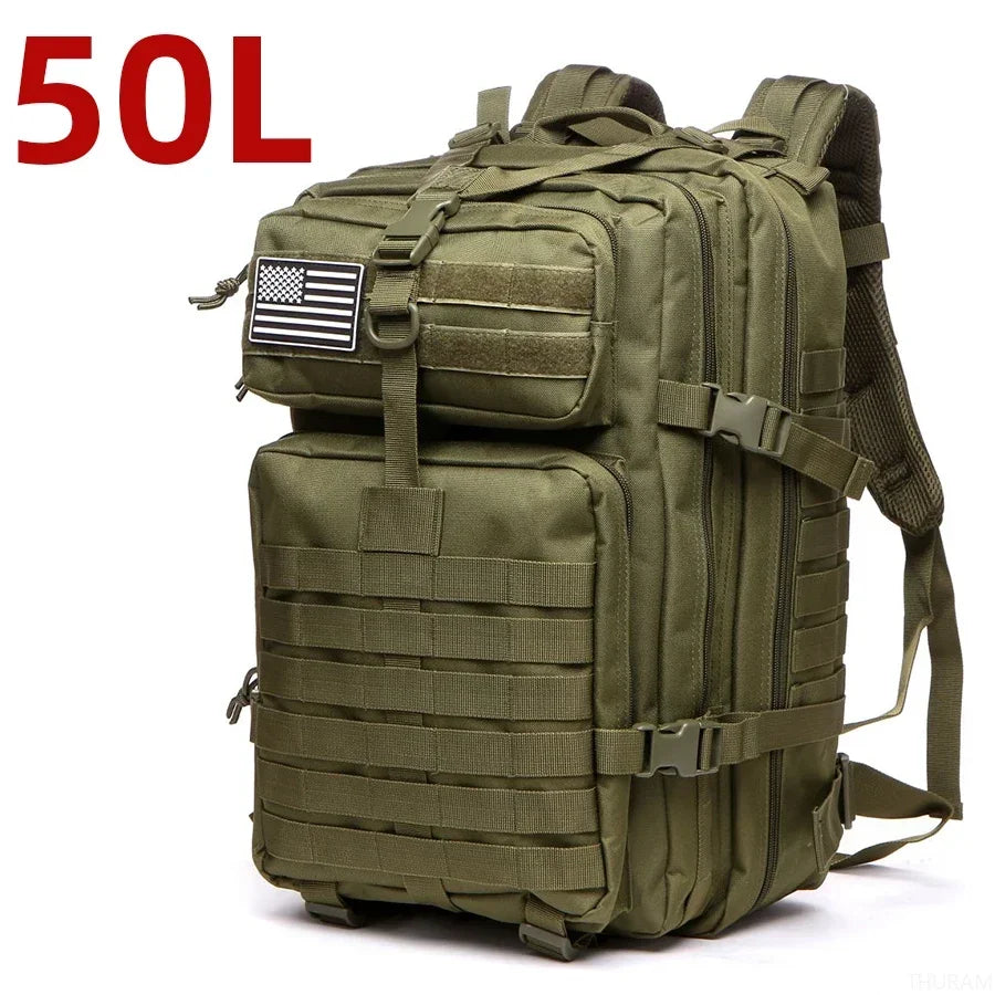 Mochila Impermeable Nailon 1000D 25L/50L – VERTIKAL RUN