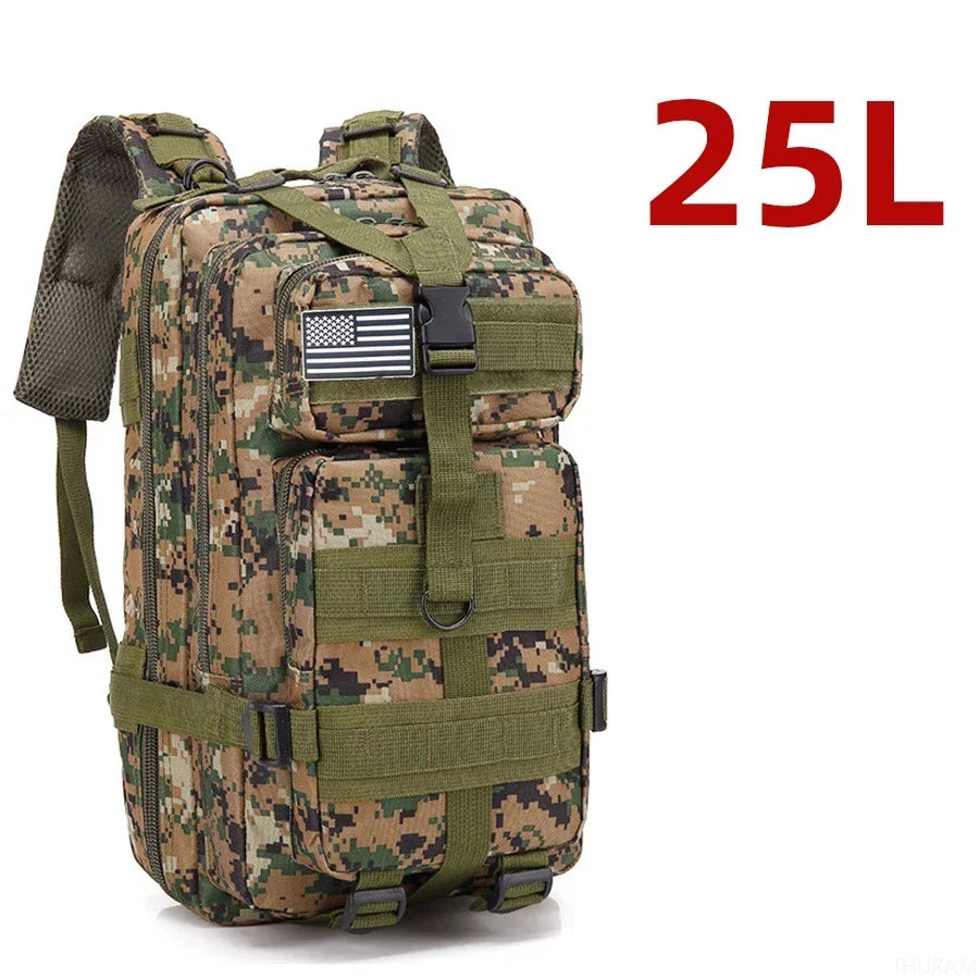 Mochila Impermeable Nailon 1000D 25L/50L – VERTIKAL RUN