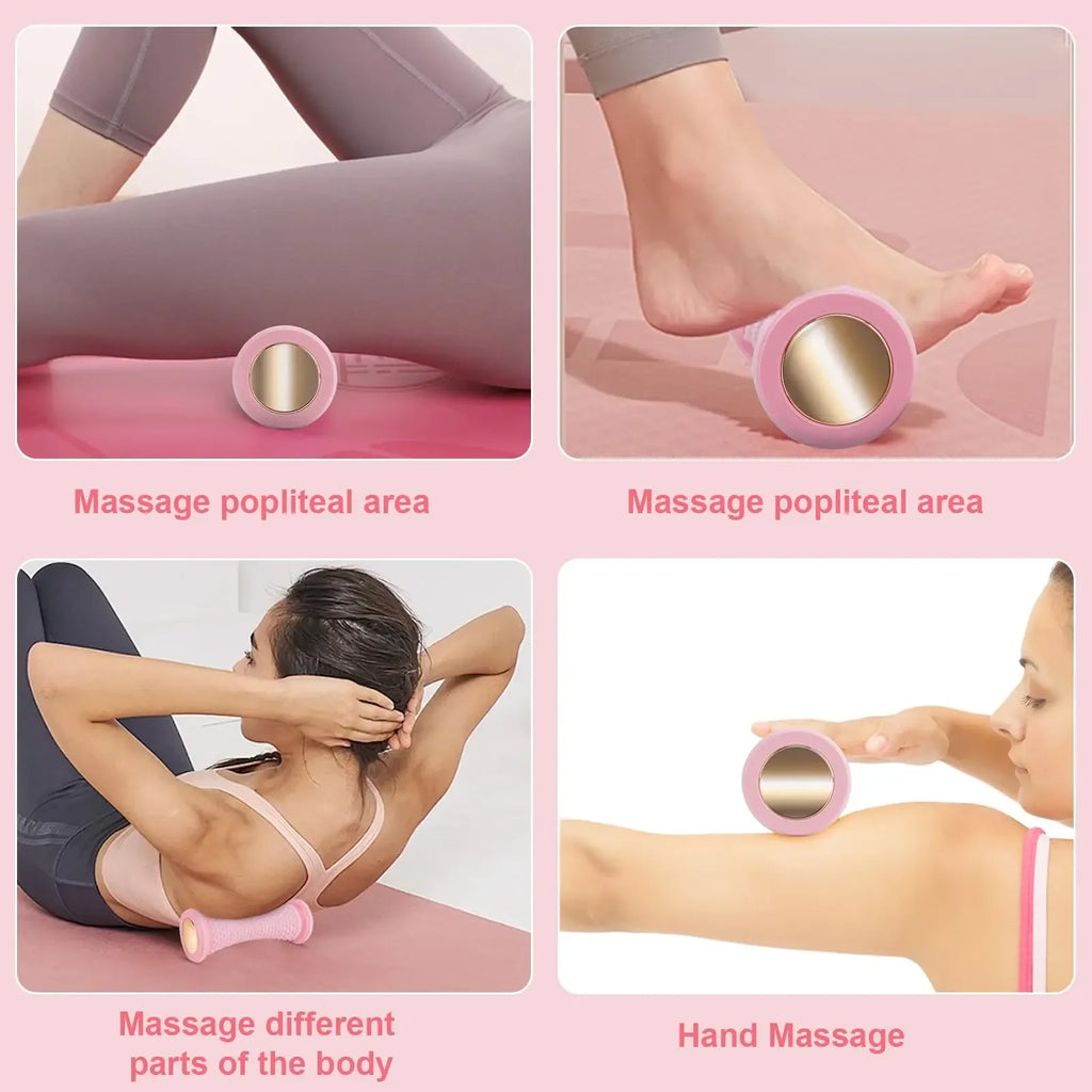 Rodillo Masajeador de Pies y Yoga | Relajación Muscular y Fascia Plantar