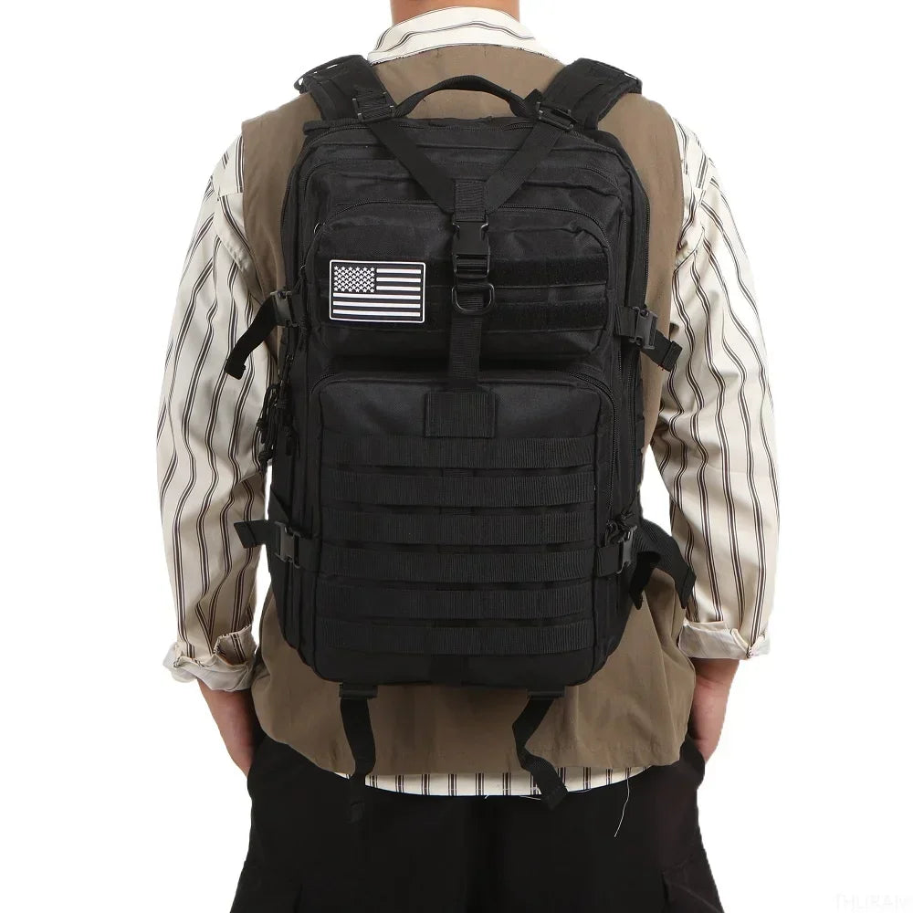 Mochila Impermeable Nailon 1000D 25L/50L – VERTIKAL RUN