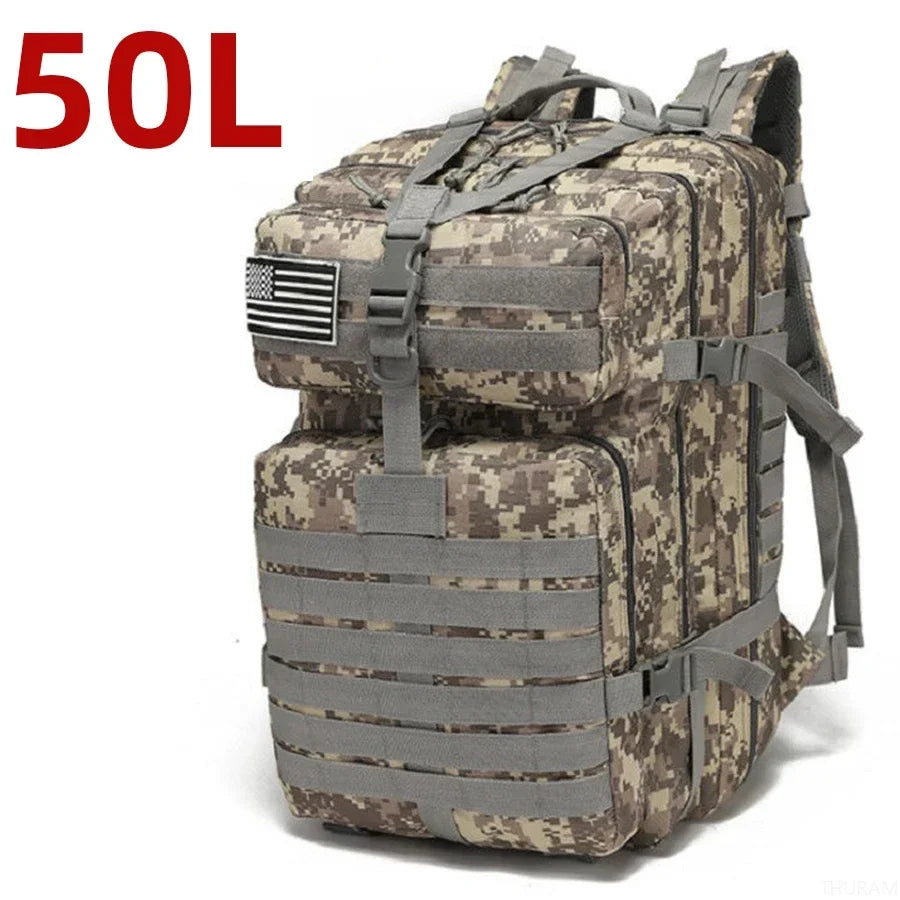 Mochila Impermeable Nailon 1000D 25L/50L – VERTIKAL RUN