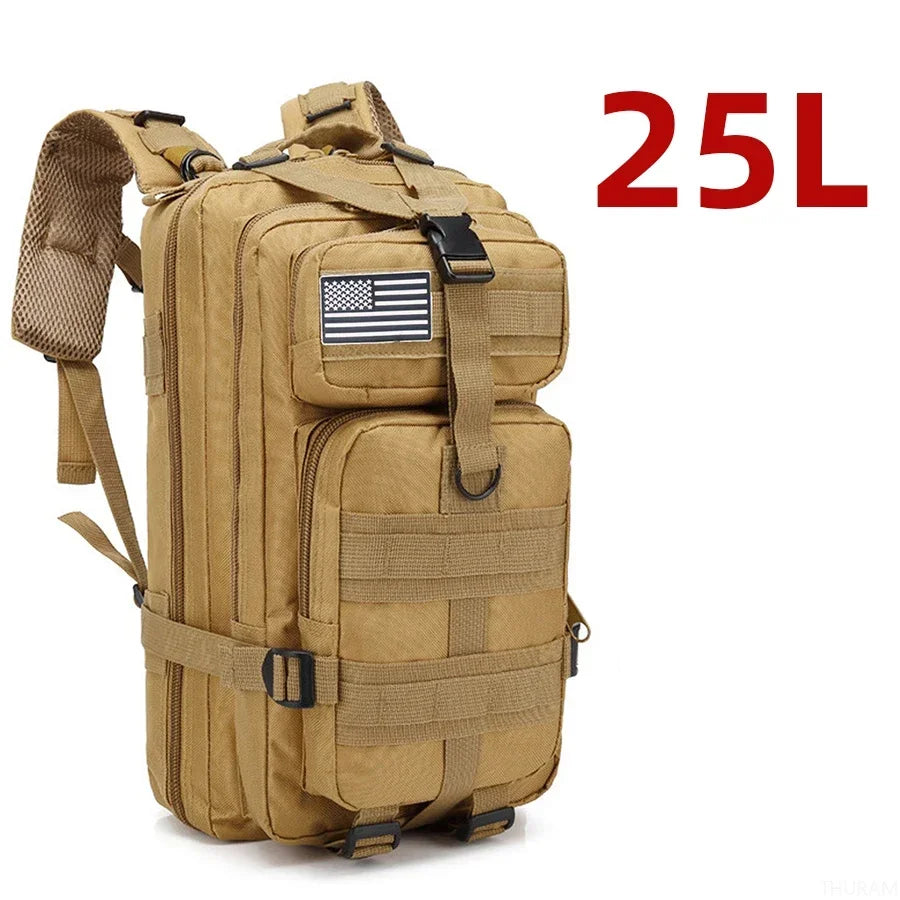 Mochila Impermeable Nailon 1000D 25L/50L – VERTIKAL RUN