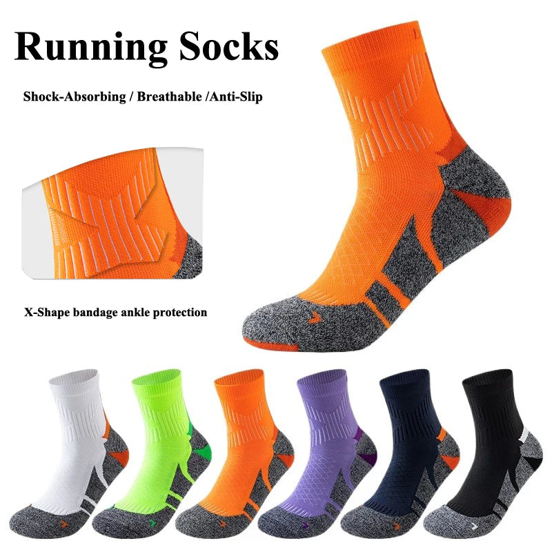 Calcetines Trail Running | Amortiguación y Agarre para Montaña