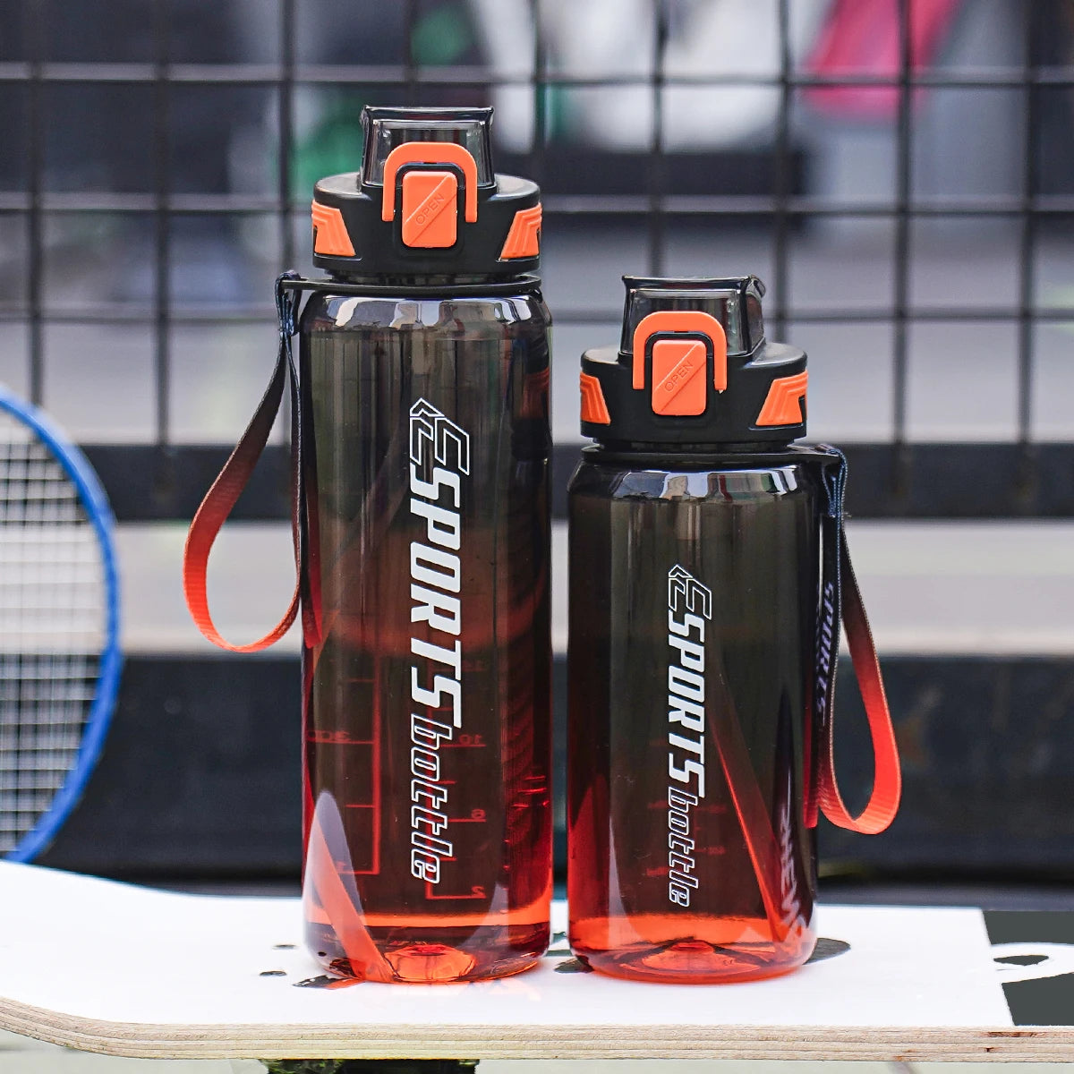 Botella de Agua Deportiva con Pajita — 700ml y 950ml | Sin BPA