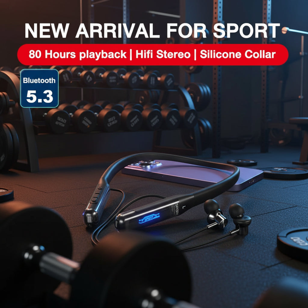 Auriculares Bluetooth EARDECO 80h con Micro – VERTIKAL RUN