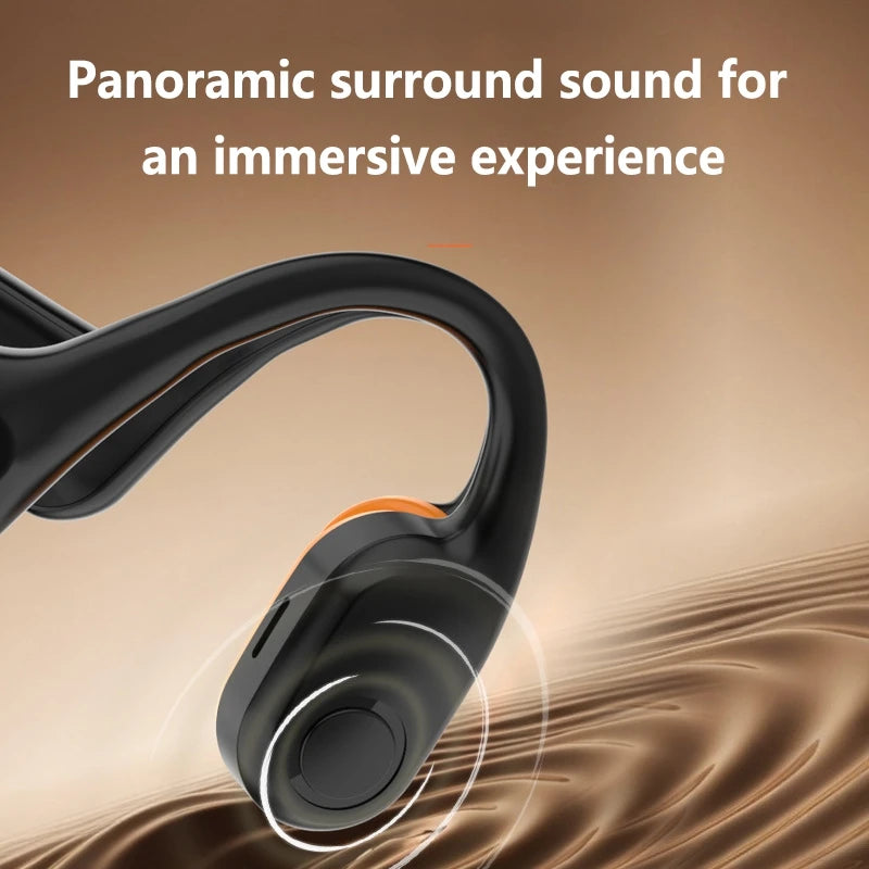 Lenovo Open-Ear Bone Conduction Bluetooth Headphones with Extra-Long Battery Life Perfect for Running, Cycling Swimming  Sports