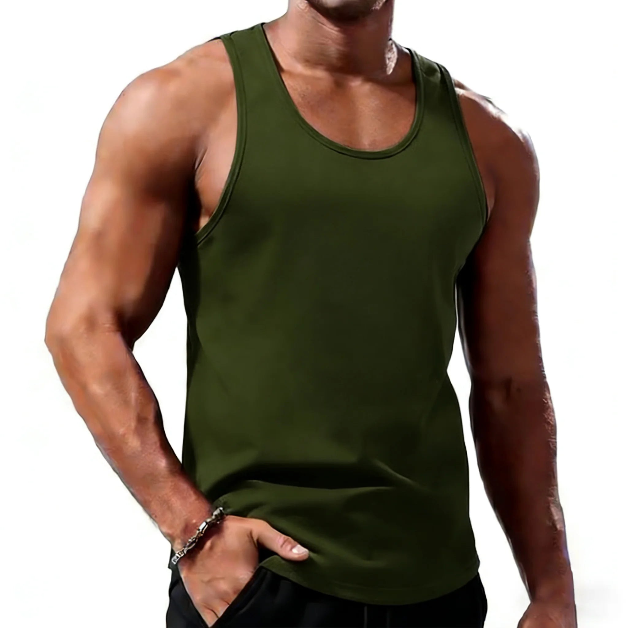 Camiseta de Tirantes Fitness Hombre | Gym y Entrenamiento