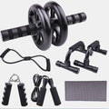 Kit de Fitness 7 Piezas | Entrenamiento en Casa | Cuerda, Rueda Abdominal, Push-Up y más