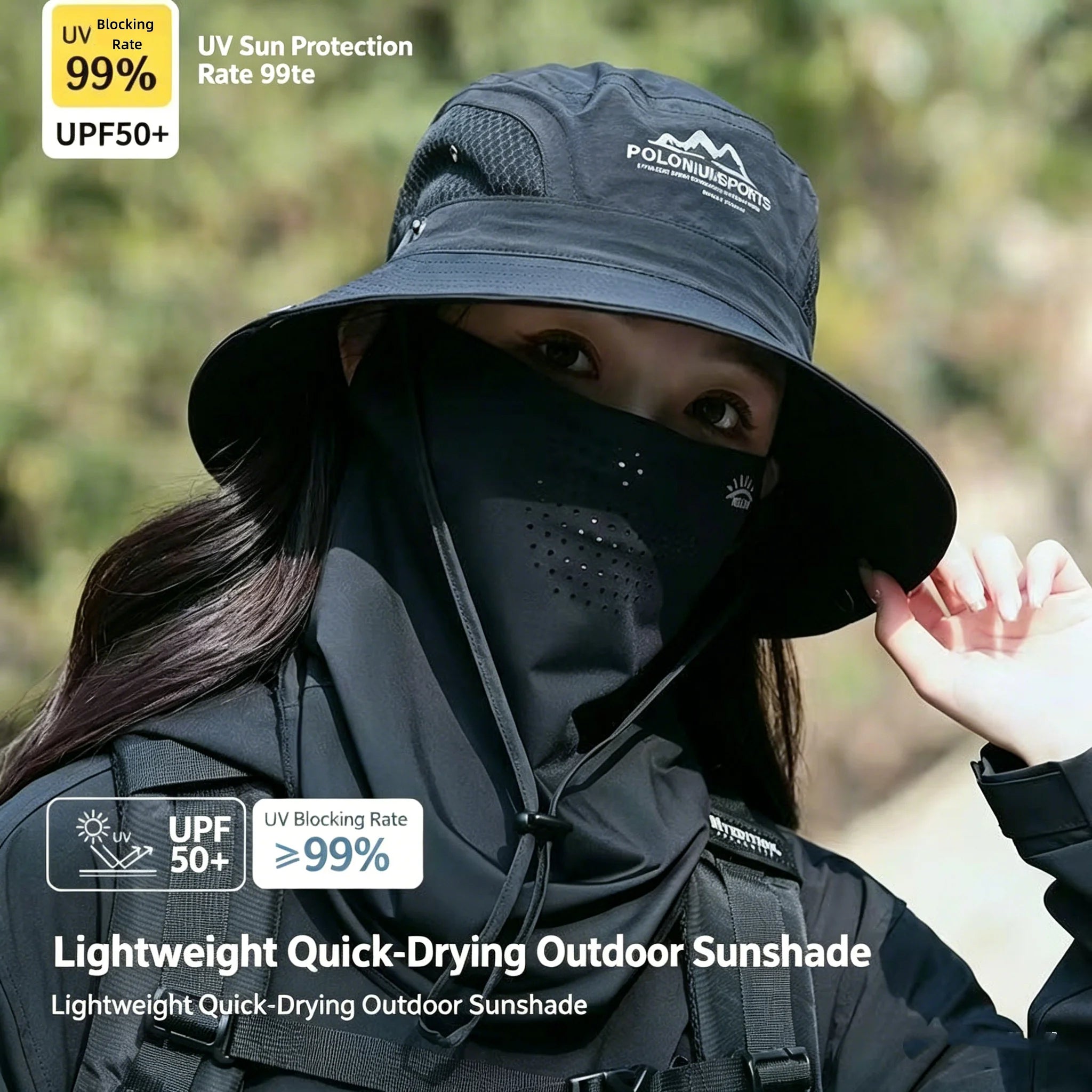 Sombrero Transpirable para Senderismo y Trail Running – Unisex