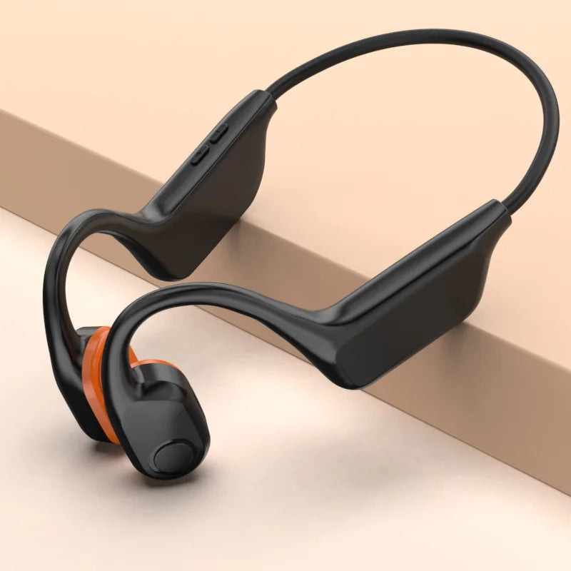 Lenovo Open-Ear Bone Conduction Bluetooth Headphones with Extra-Long Battery Life Perfect for Running, Cycling Swimming  Sports