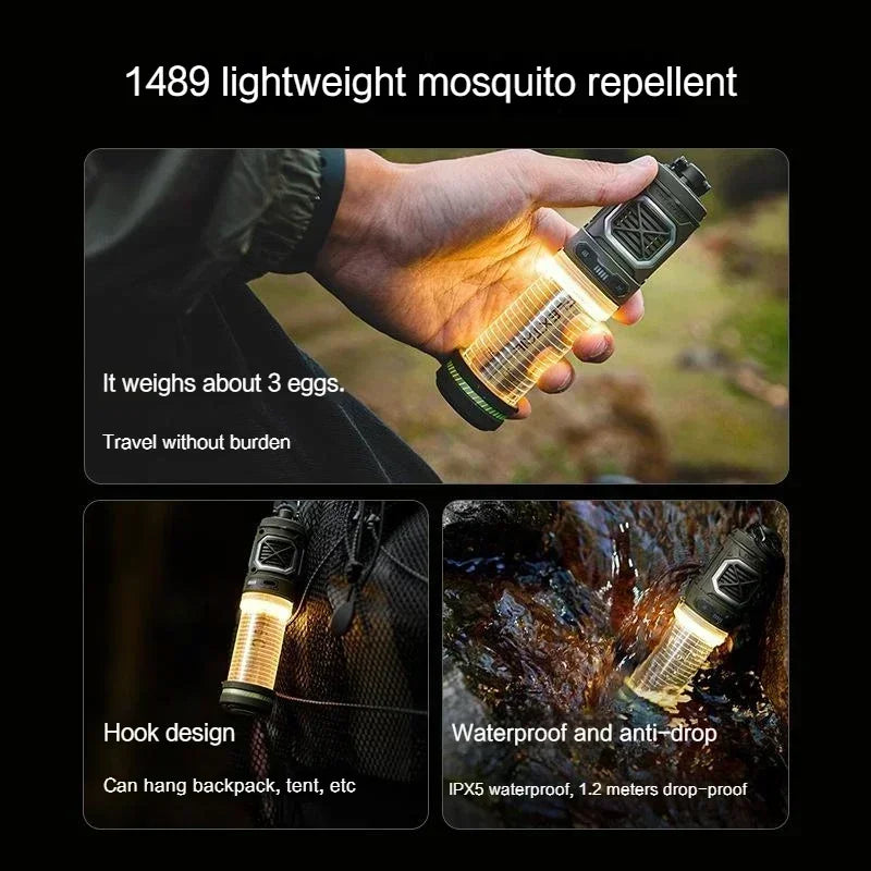 FLEXTAIL Tiny Repel S – Repelente Mosquitos Portátil 2 en 1 | VERTIKAL RUN