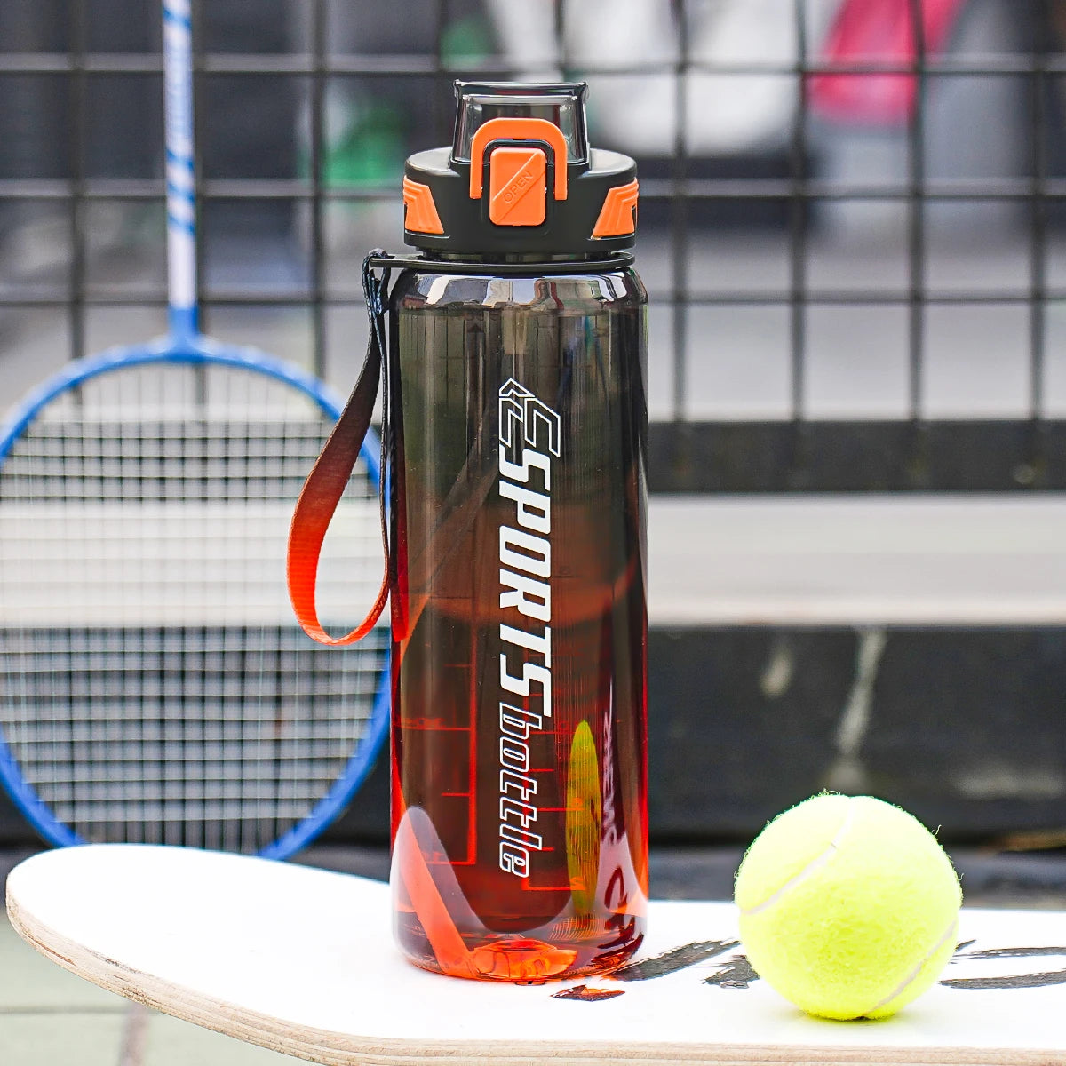 Botella de Agua Deportiva con Pajita — 700ml y 950ml | Sin BPA