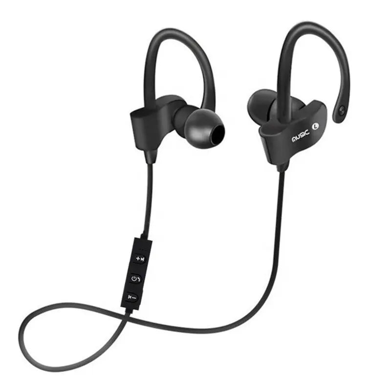 Auriculares Deportivos Inalámbricos Bluetooth – Gancho de Oreja HiFi Stereo