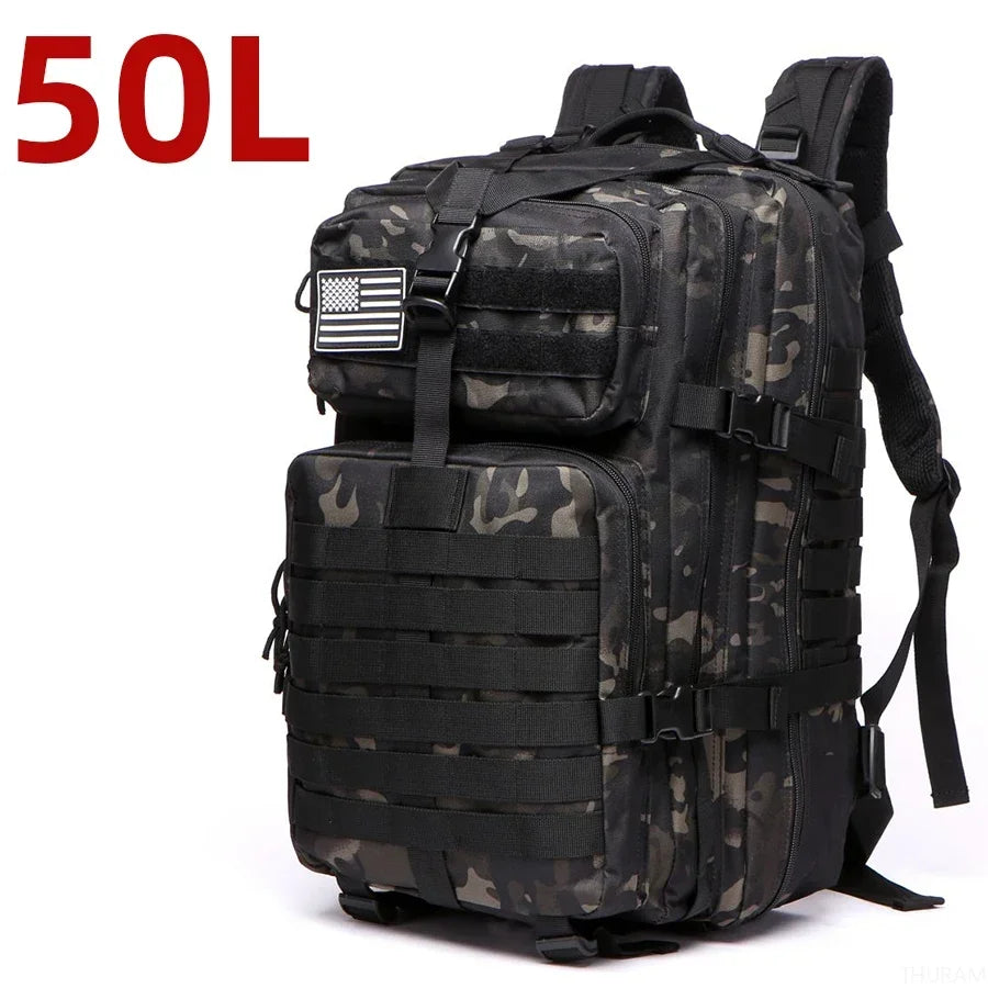 Mochila Impermeable Nailon 1000D 25L/50L – VERTIKAL RUN