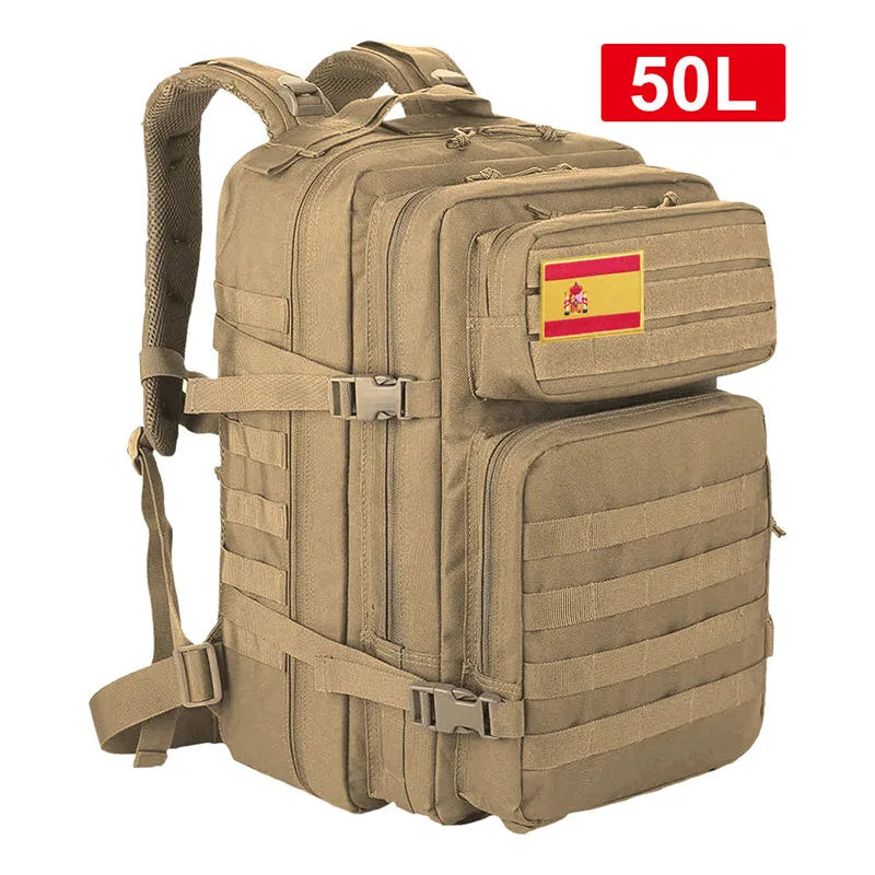 Mochila Táctica TOPX 45 L VERTIKALRUN | Camping y Senderismo
