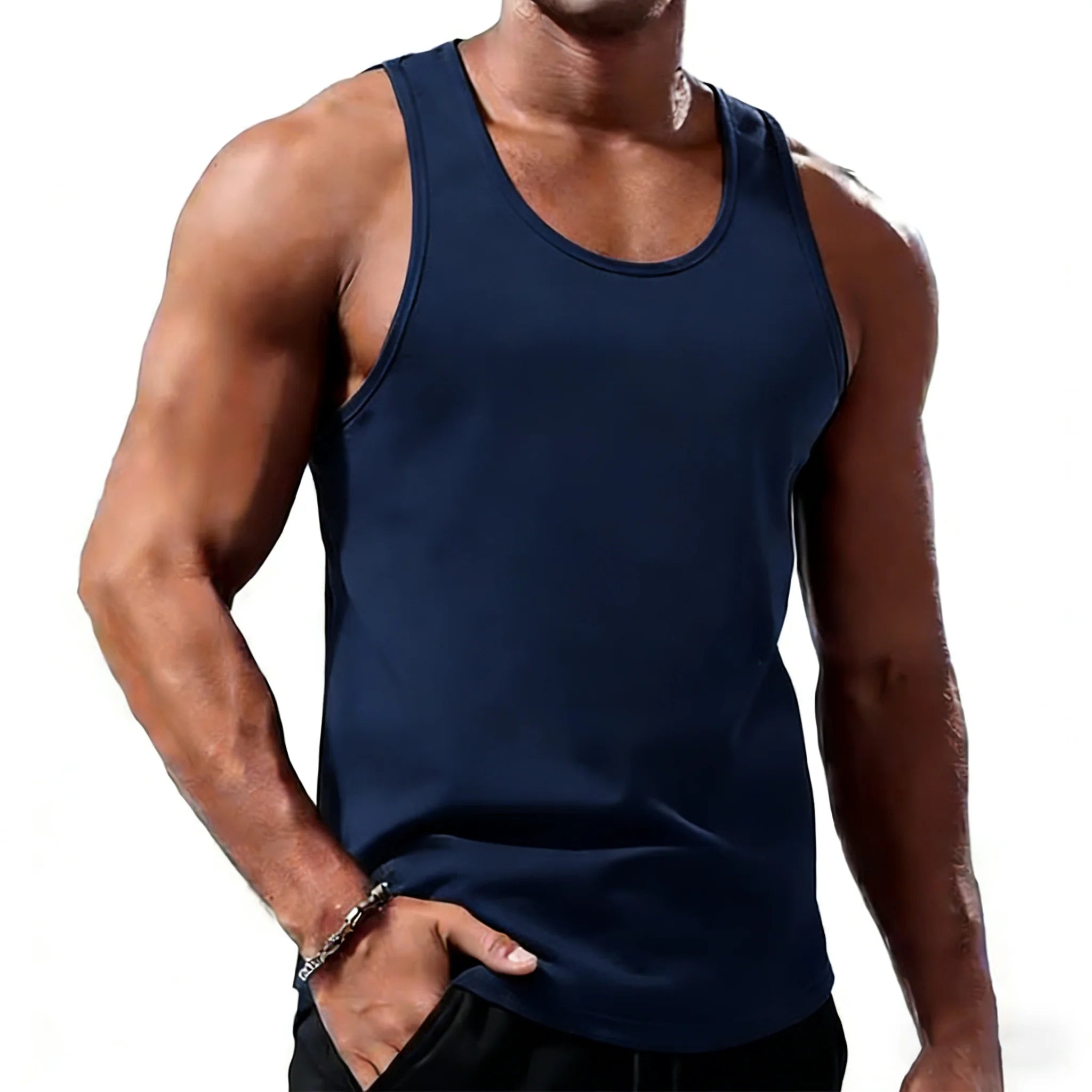 Camiseta de Tirantes Fitness Hombre | Gym y Entrenamiento