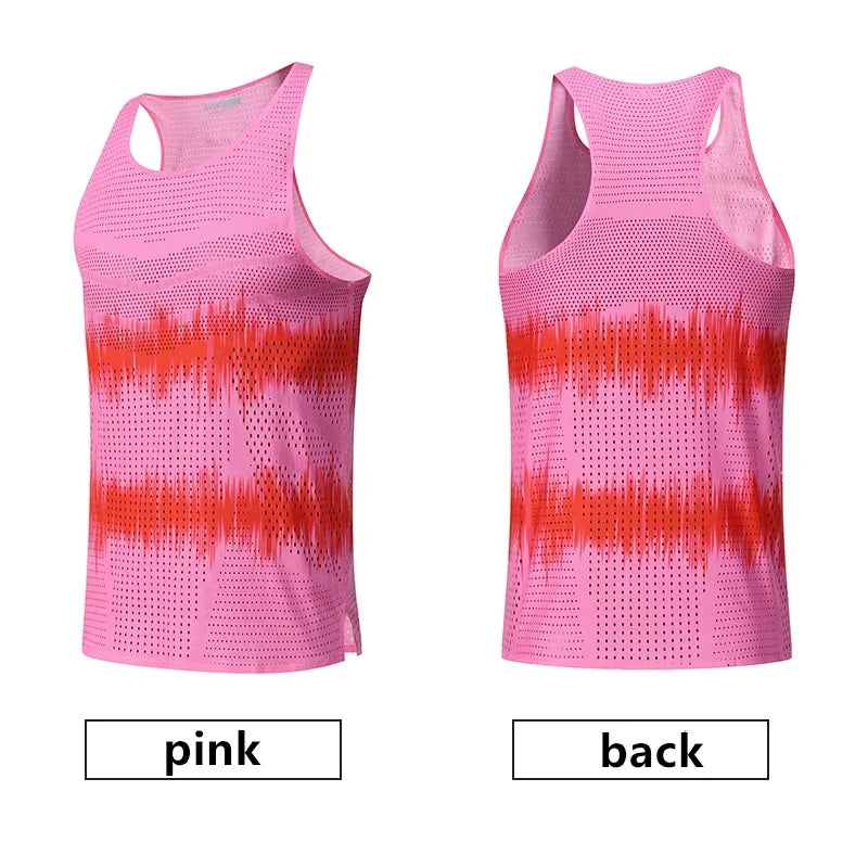 Camiseta Running Hombre Manga Corta | Estampado 3D Transpirable Gym Maratón