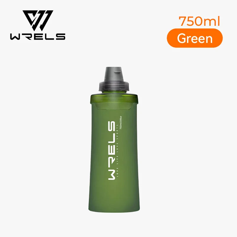 Botella Deportiva Plegable VERTIKALRUN 600–1000 ml con Pajita