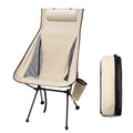 Silla de Camping Plegable con Reposacabezas | Aluminio Ligero | VERTIKAL RUN