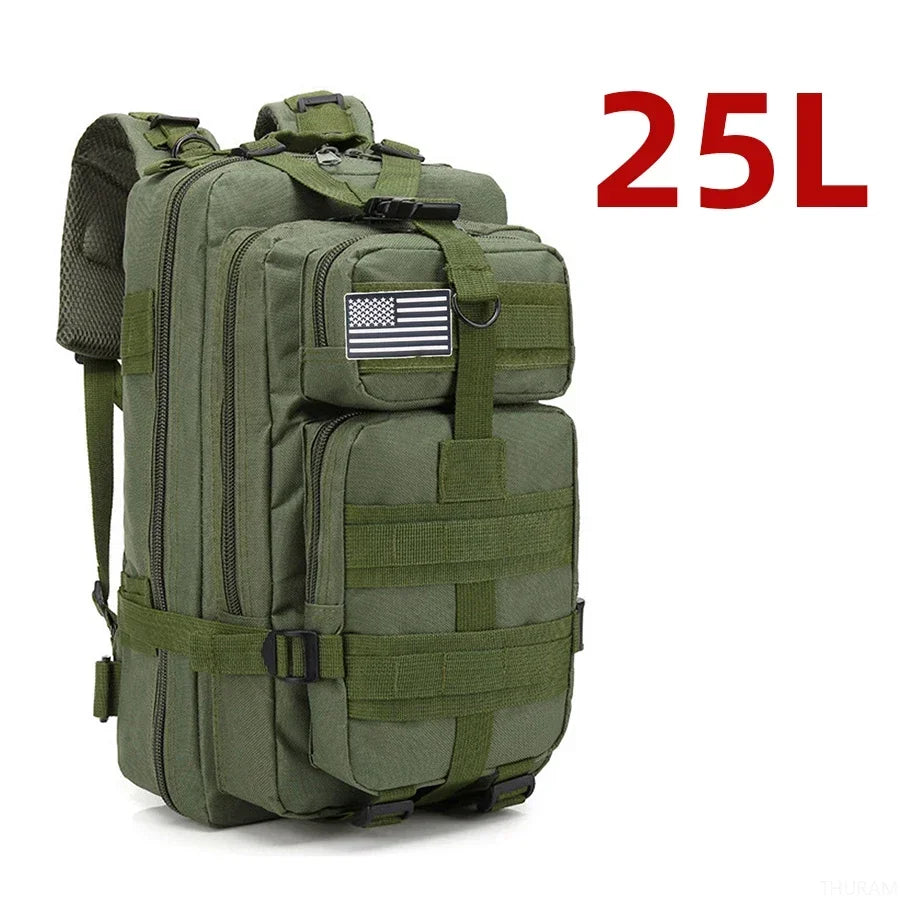 Mochila Impermeable Nailon 1000D 25L/50L – VERTIKAL RUN