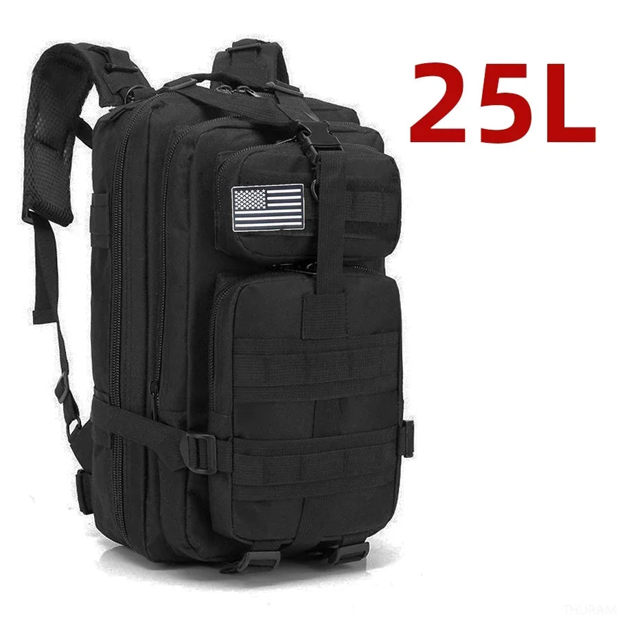 Mochila Impermeable Nailon 1000D 25L/50L – VERTIKAL RUN